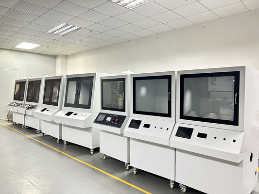 Dispositivo eletrónico de ensaio de ruptura de material de isolamento de alta tensão com frequência de onda senoidal de 50 Hz