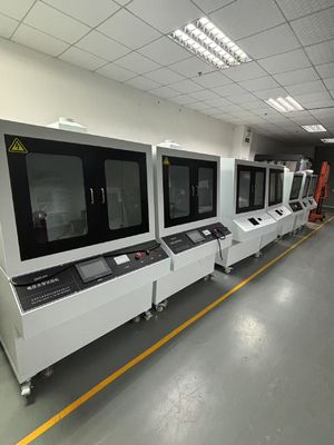 Máquina de ensaio de ruptura de tensão de vidro de silicone de plástico