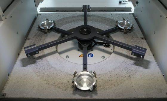 Vestuário de protecção para motocicletas DAM Darmstadt Máquina de ensaio de abrasão Casa Aparelho de ensaio de laboratório