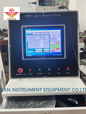 Aparato de Teste de Laboratório Doméstico Motocicleta Vestuário de Proteção DAM Darmstadt Máquina de Teste de Abrasão