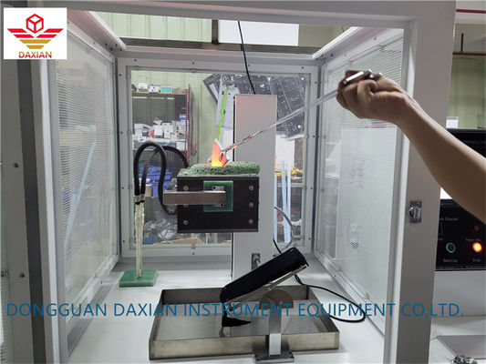 Testador de Resistência a Salpicos de Metal Líquido Fundido para Vestuário de Proteção, Conforme Norma ISO9185