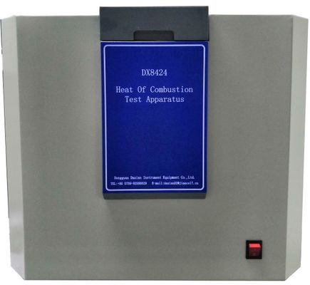 Máquina de ensaio de incêndio de laboratório de materiais de construção Calor bruto do aparelho de combustão ISO1716