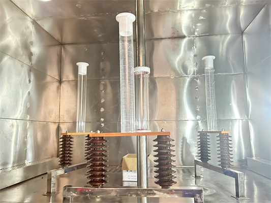 Equipamento de Teste de Tensão Múltipla para Isoladores IEC 62730-2024 Máquina de Teste de Sal e Chuva de 5000h