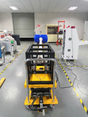 ASTM E1996-2008 Equipamento de ensaio de materiais de construção Canhão de resistência ao impacto de mísseis