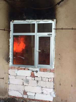 Equipamento de teste laboratorial para forno de teste vertical de fogo em materiais de construção padrão ISO834