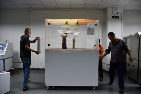 100KV IEC 60243 Material isolante Equipamento de ensaio de resistência elétrica Máquina de ensaio de laboratório