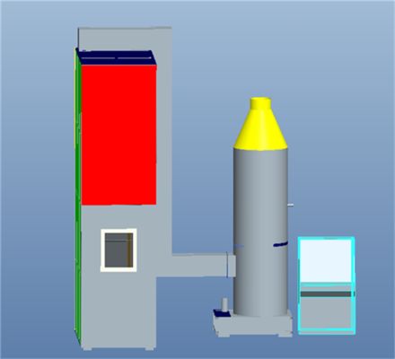Testador de Combustão de Feixes de Fios e Cabos, Máquina de Teste de Fios e Cabos em Feixes Instalados Verticalmente