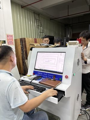 Revestimentos à prova de fogo Estrutura de aço Forno de ensaio de revestimento à prova de fogo ISO834-1 Ensaio interno