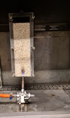 EN ISO 11925 Ensaio de inflamabilidade dos materiais de construção - Ensaio de fonte única de fogo