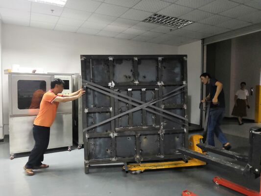 Teste de inflamabilidade vertical / máquina de ensaio de laboratório de incêndio