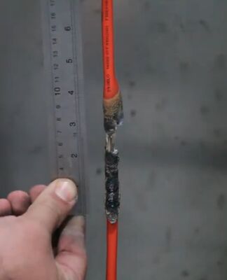 Teste vertical da chama do equipamento de testes do fio de ASTM D 6096-21 DX8363 para o único IEC 60332-1 do cabo