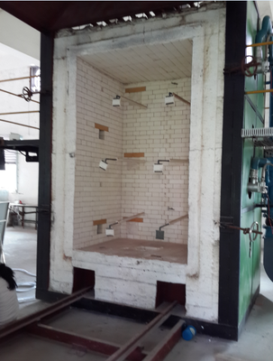 Forno de Resistência ao Fogo Vertical ISO 834-1 para Porta de Fogo, Janela e Divisória Enviesada