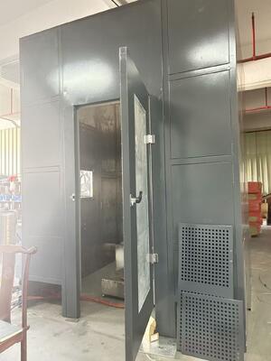 UL1685 Equipamento de ensaio de chama de bandeja vertical de cabo agrupado 20kW câmara de 2438 mm IEEE 1202
