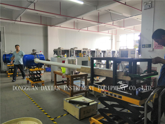 Canhão da resistência de impacto do míssil do equipamento de testes dos materiais de construção de ASTM E1996-2008