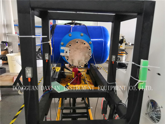 Canhão da resistência de impacto do míssil do equipamento de testes dos materiais de construção de ASTM E1996-2008