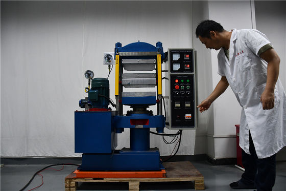 Vulcanizadora Plana 25T para Prensagem de Vários Produtos Moldados 350×350mm