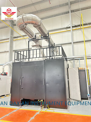 Aparelho de ensaio SBI EN 13823 Máquina de ensaio de incêndio de laboratório de objeto único queima