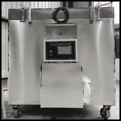 Fornalha de Teste em Pequena Escala para Revestimento Retardador de Fogo em Estruturas de Aço DX8418。Testes para Vários Tipos de Revestimentos à Prova de Fogo para Estruturas de Aço Usadas em Edifícios