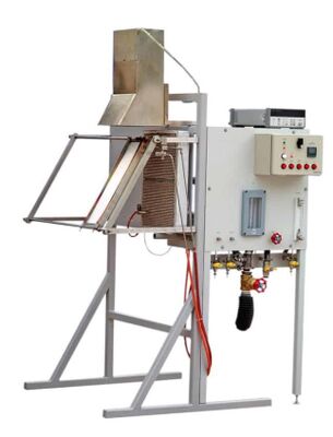 Máquina de ensaio de laboratório de incêndio padrão ASTME162 Teste de inflamabilidade da superfície da fonte de energia térmica radiante